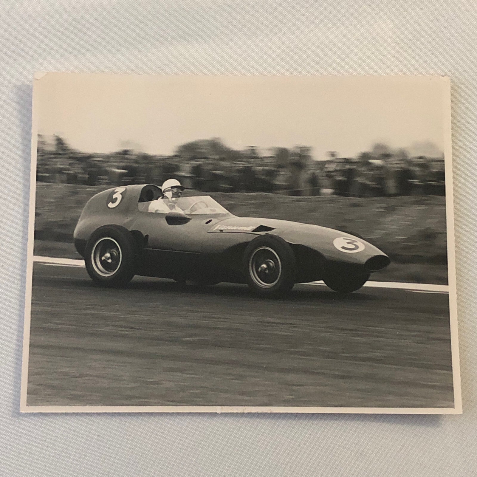 Stirling Moss 1956 International Trophy Race Photo Photograph Print