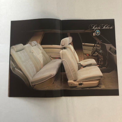 Toyota Crown 2800i Car Sales Brochure Catalog French Italian German European