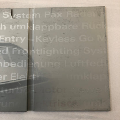 2001 Audi Avantissimo Concept Car Prototype Press Kit Photos CD GERMAN