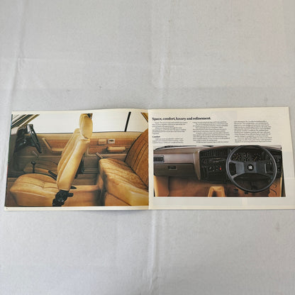 1982 Vauxhall Cavalier Car Sales Brochure Catalog Advertising UK Market