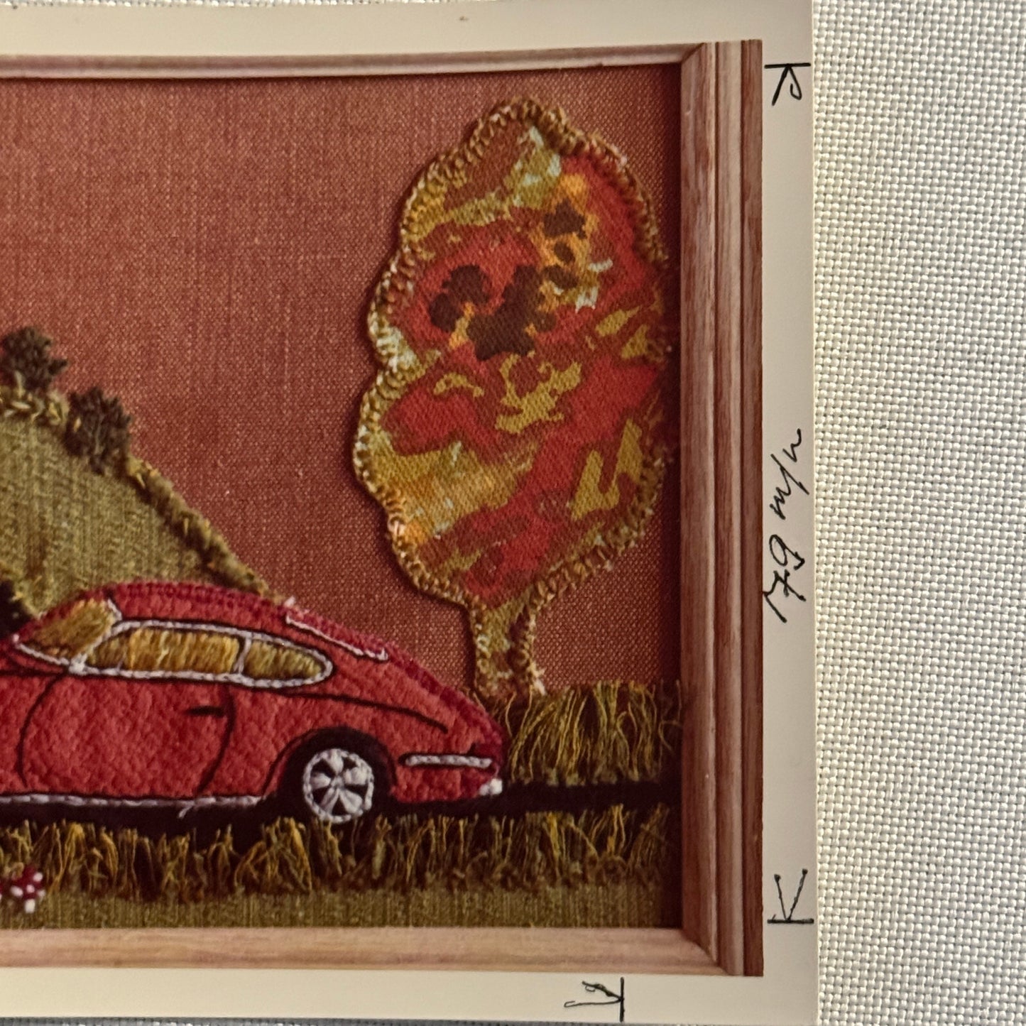 Vintage Photo Photograph Snapshot Porsche 911 Tapestry Art