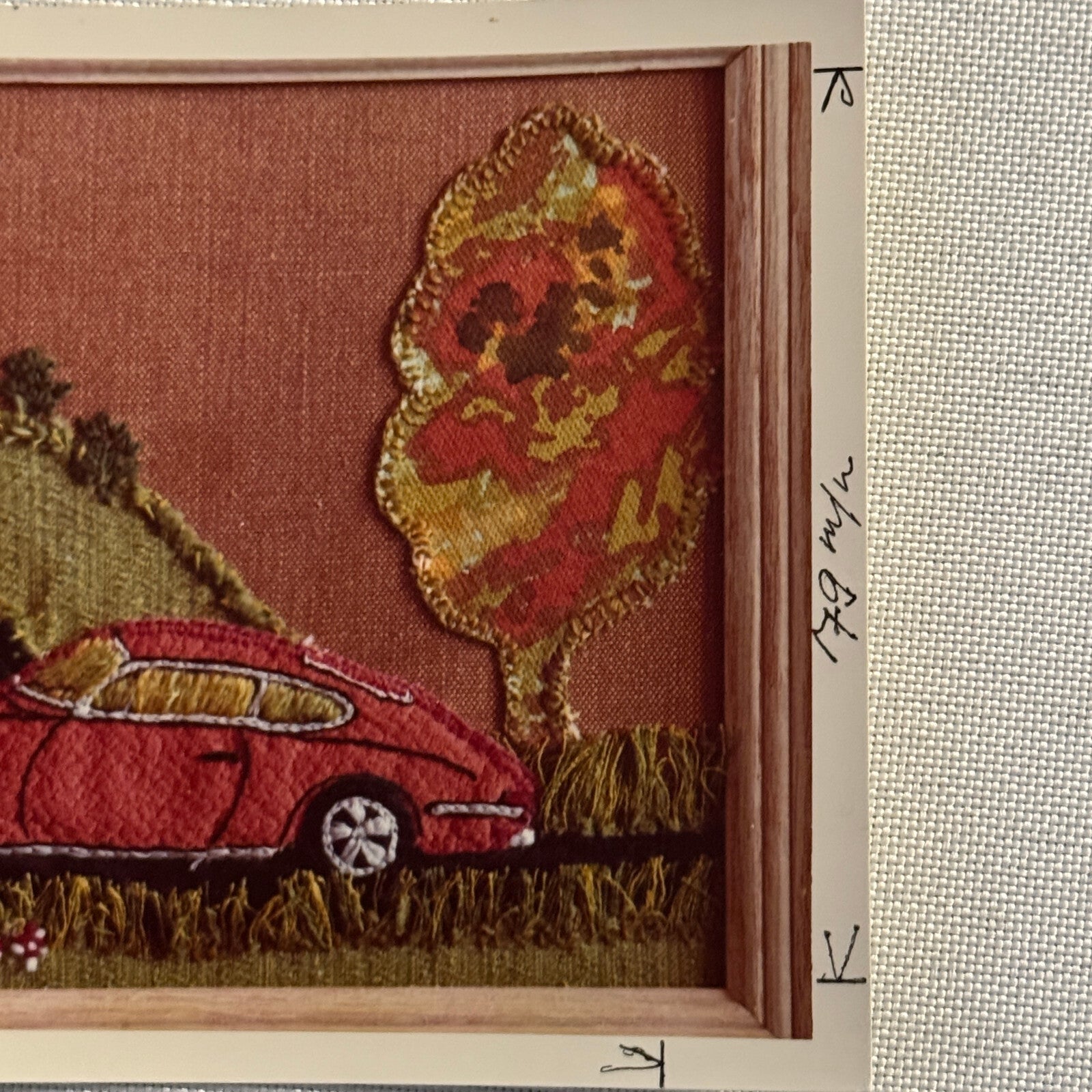 Vintage Photo Photograph Snapshot Porsche 911 Tapestry Art