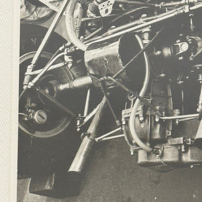Vintage Racing Photo BRM Car 1966 German Grand Prix Race Engine Motorsport