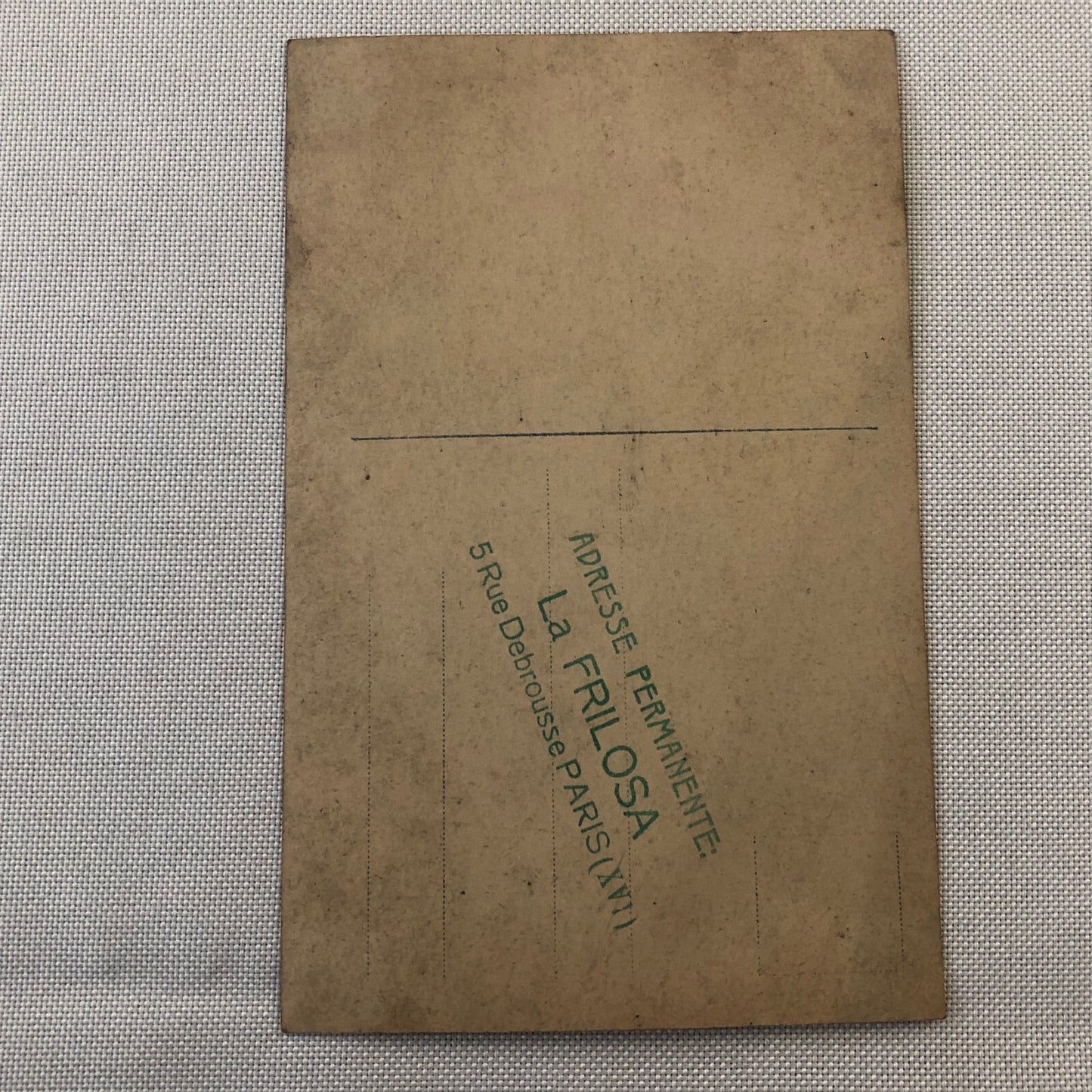 Circus Performer Burlesque Woman Real Photo Postcard RPPC La Frilosa Paris