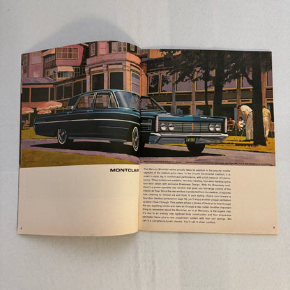 1965 Mercury Car Sales Brochure Catalog Park Lane Montclair Monterey Comet