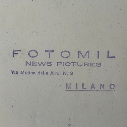 Juan Manuel Fangio Mercedes 300 SL Roadster Italian Press Photo Photograph 1958