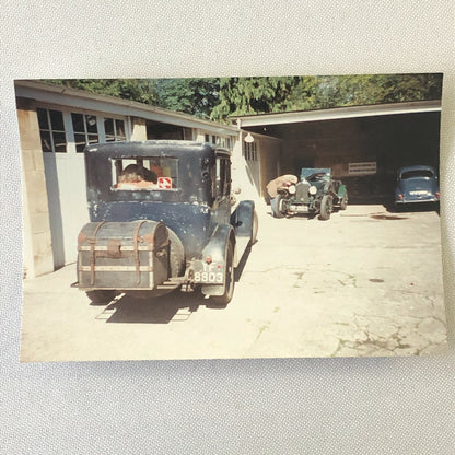 Vintage Bentley Car Photo Photograph Print Lot of 4