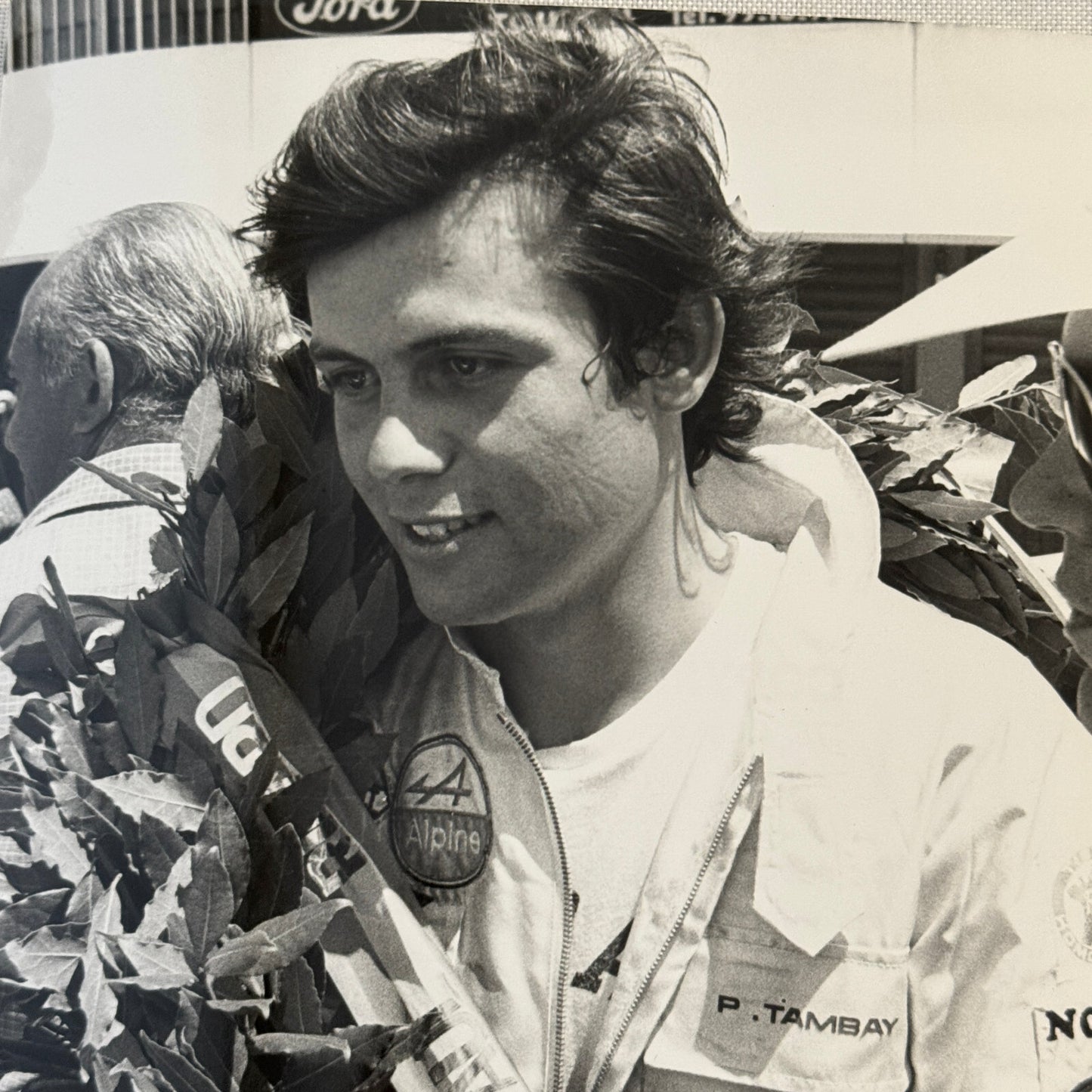 Patrick Tambay Racing Driver Photo Photograph Print Renault ELF Racing DPPI