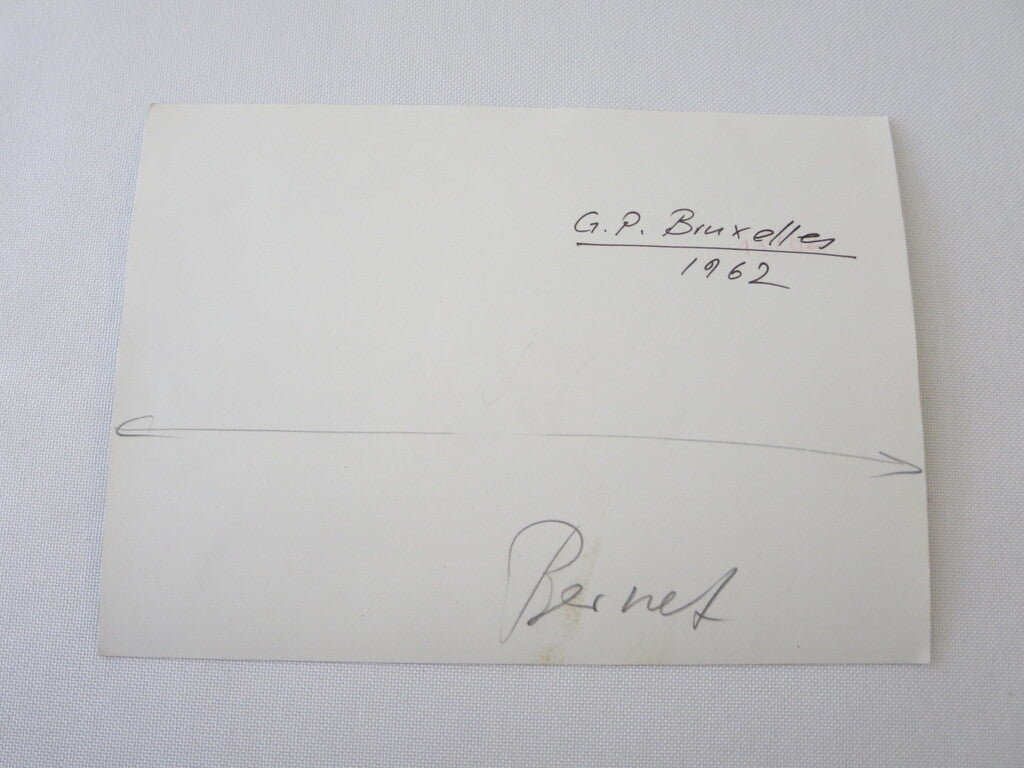 Vintage 1962 Racing Photograph Photo Image - Grand Prix Belgium Brussels Cars 