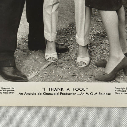 Vintage Movie Still Press Photo Photograph Print I Thank a Fool 1962