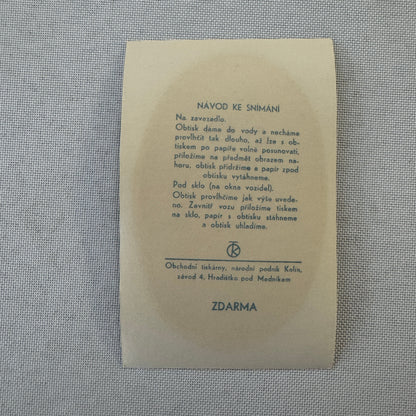 Vintage Hotel Travel Label Hotel Europa Brno Czech Republic Czechia