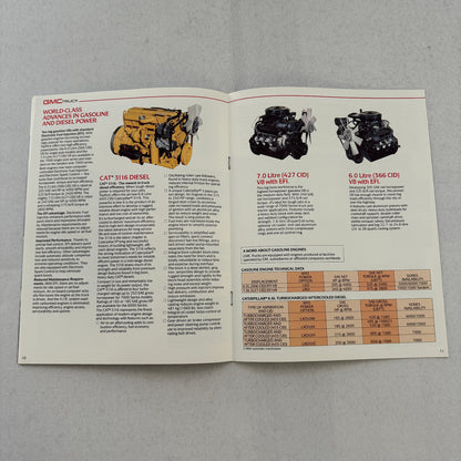 GMC Topkick Truck Sales Brochure Catalog Advertising