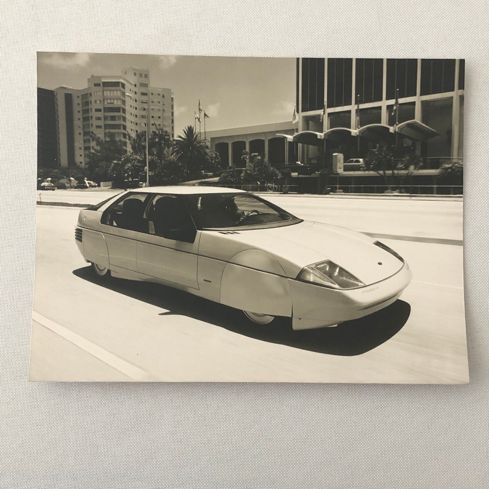Vintage Ghia Ford Probe IV Concept Car Photo Photograph Print