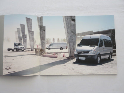 2013 Mercedes Sprinter Van Sales Brochure Catalog Advertising 