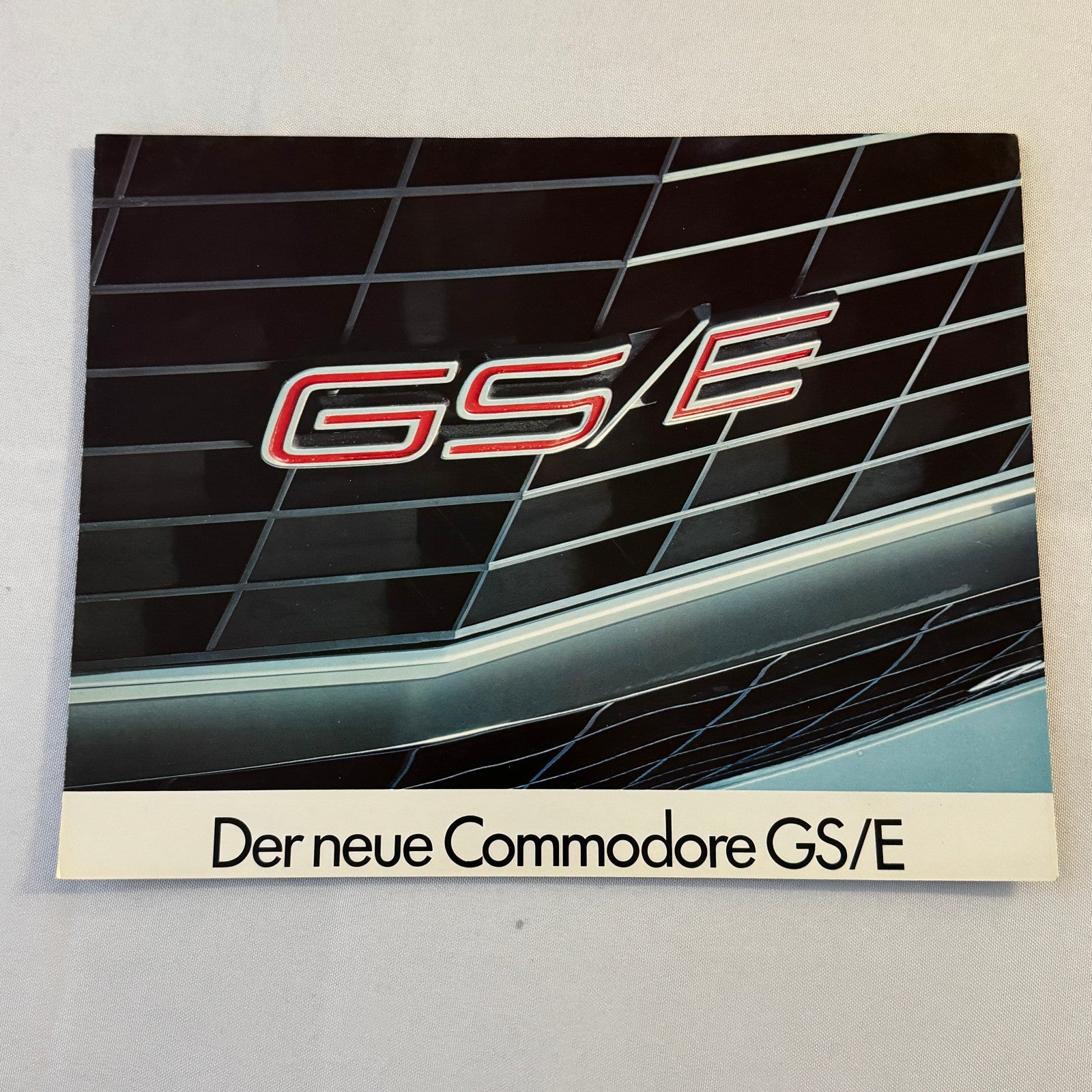 Opel Commodore GS/E Car Sales Brochure Catalog Opel Commodore GSE GERMAN