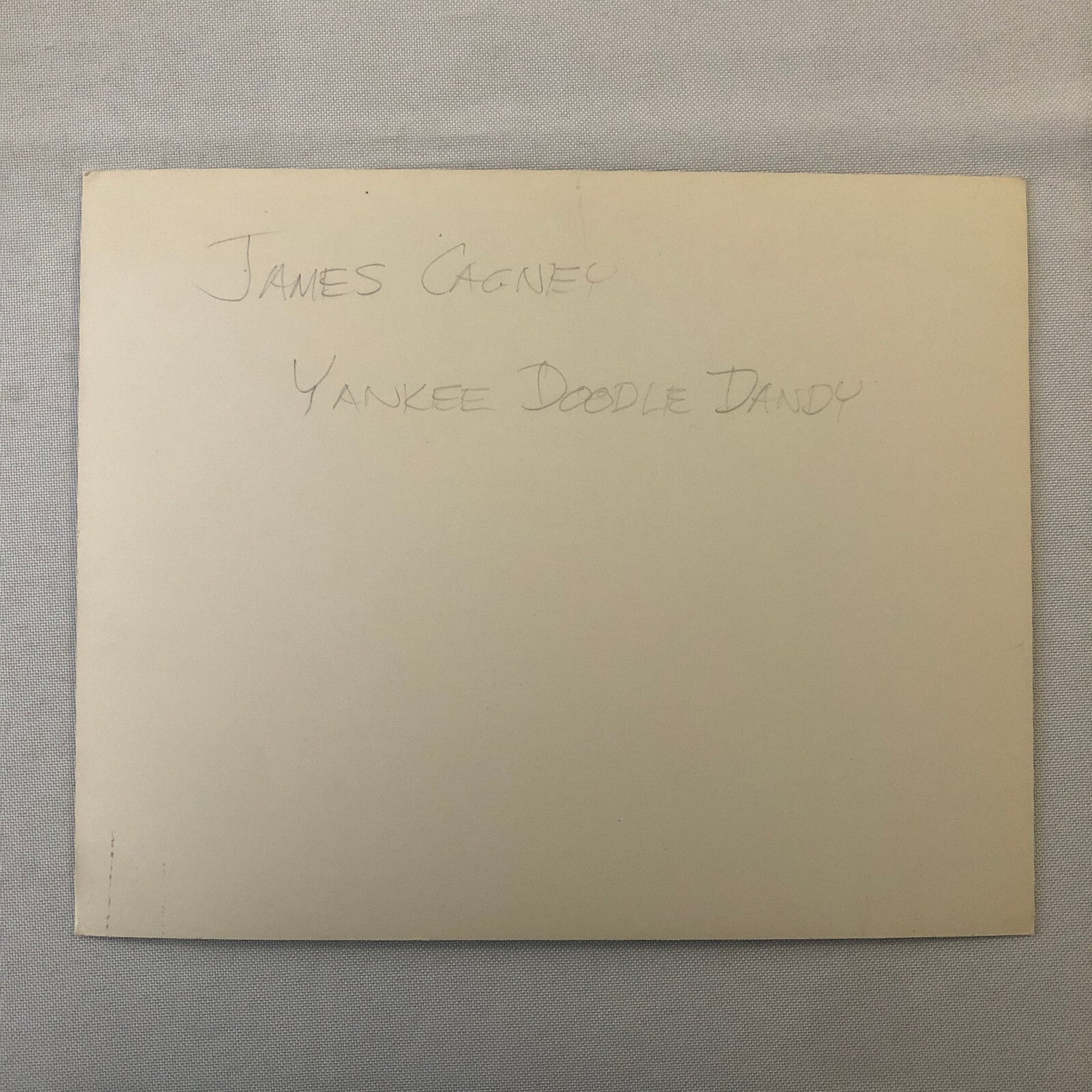 James Cagney Yankee Doodle Dandy Movie Film Photo Photograph American Flag