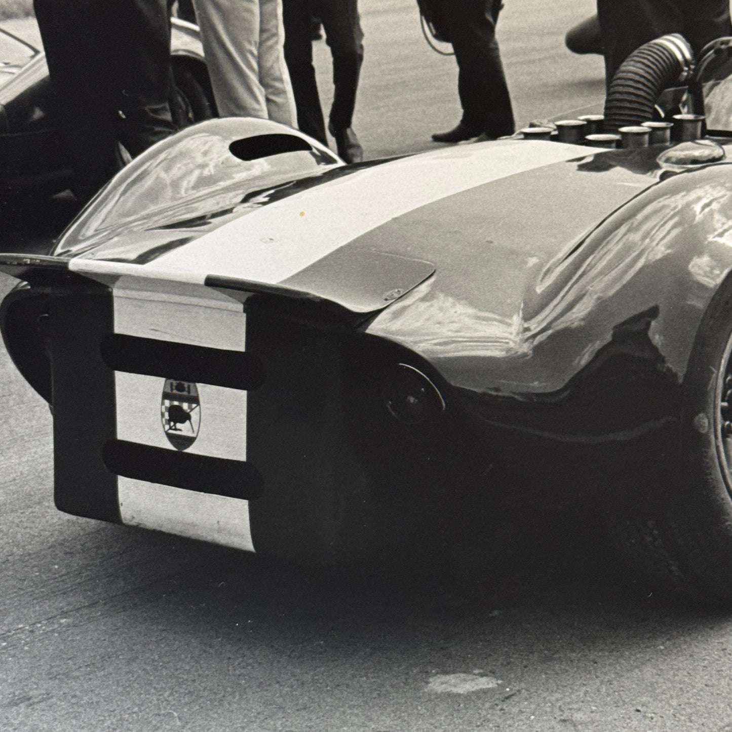 Racing Photo Photograph Bruce McLaren Cooper Olds Goodwood TT 1964