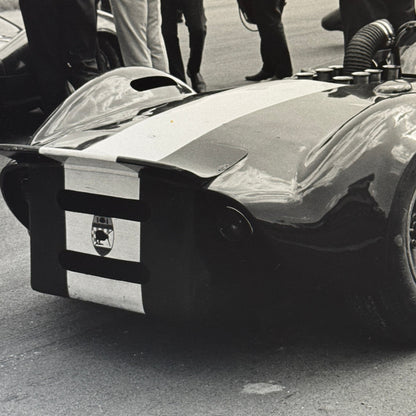 Racing Photo Photograph Bruce McLaren Cooper Olds Goodwood TT 1964