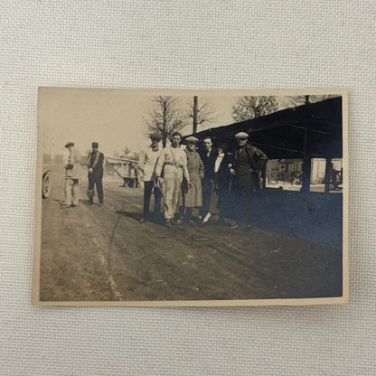 Vintage Photo Photograph Print Men Woman People 1925
