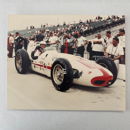 Vintage Indy Racing Photo Roger Ward 1959 Car Motorsport Modern Print