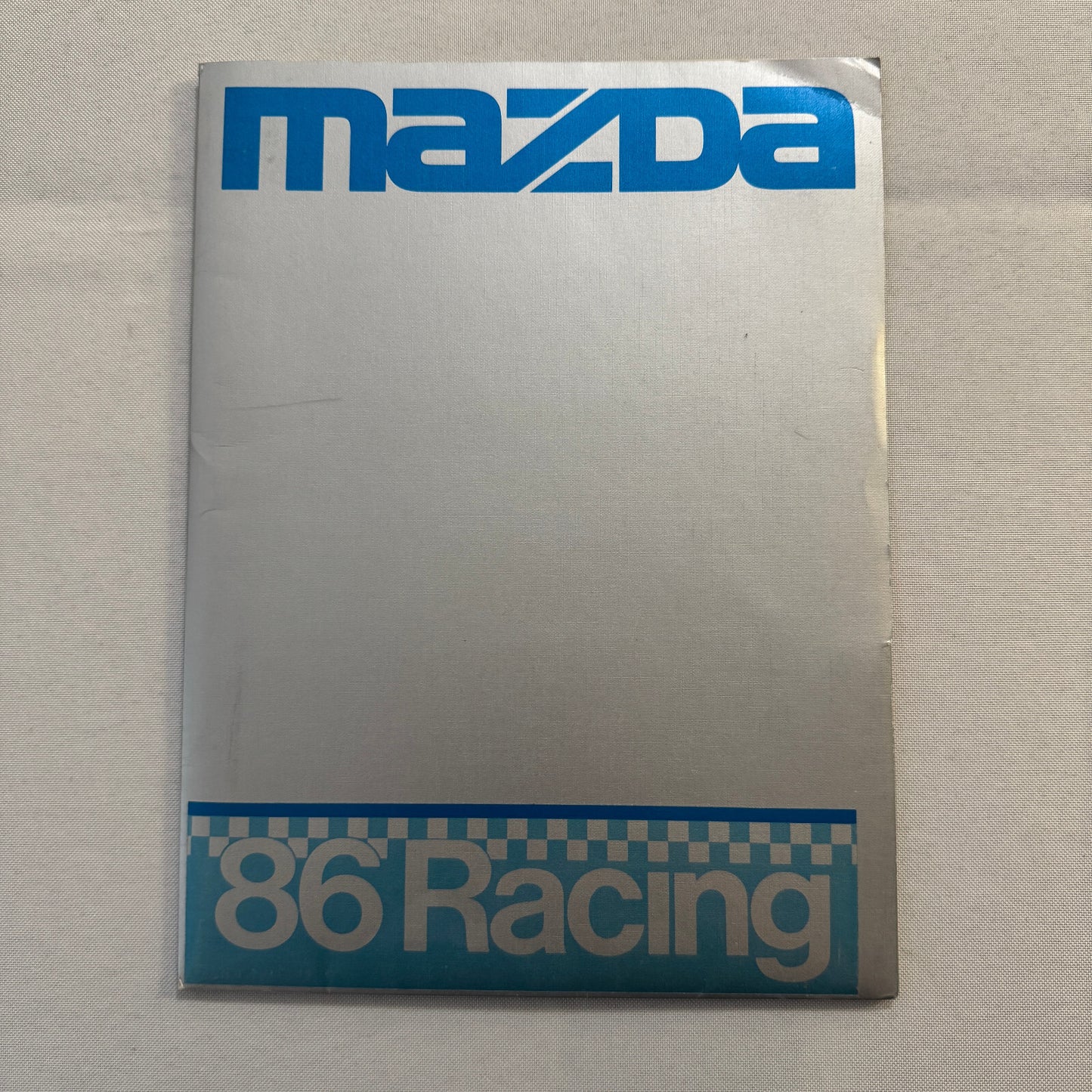 1986 Mazda RX-7 Racing Press Kit Brochure Photos Camel GT