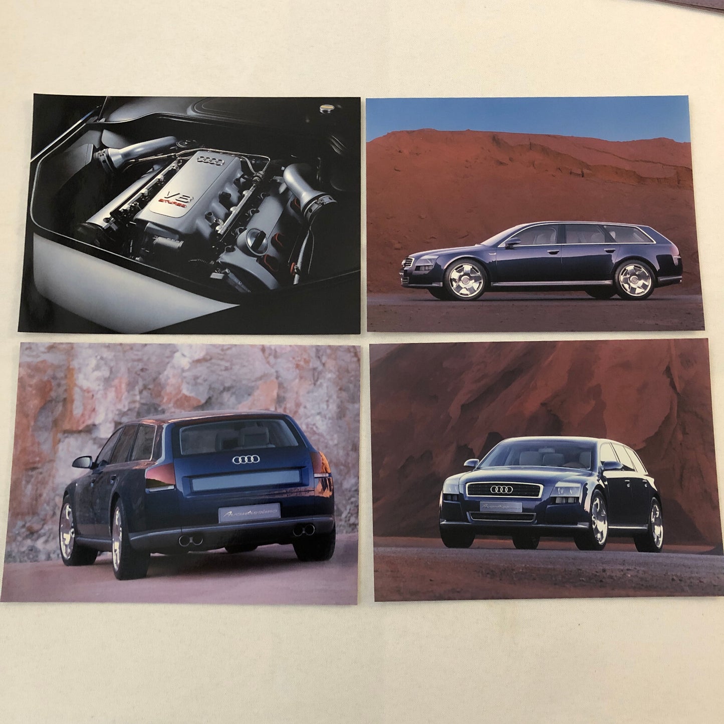 2001 Audi Avantissimo Concept Car Prototype Press Kit Photos CD GERMAN
