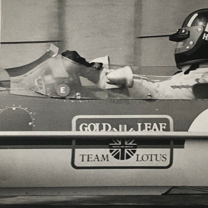 Graham Hill Lotus Car Grand Prix Racing Photo Photograph Print Gunther Molter