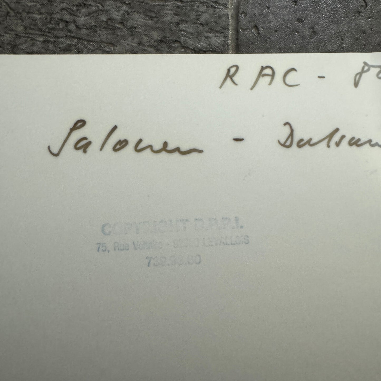 1980 RAC Rally Rallye Car Racing Photo Photograph Datsun 160J Vintage Car