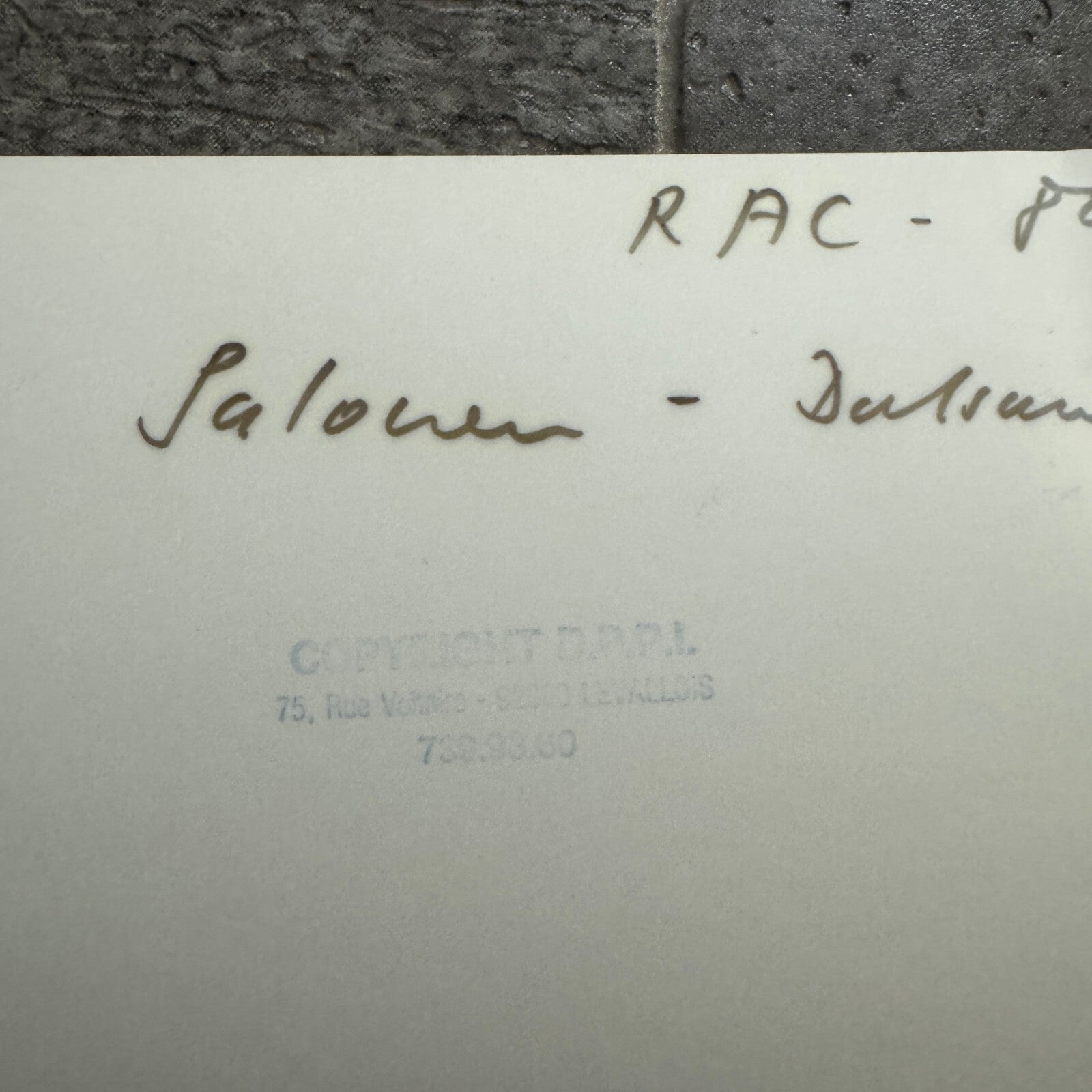 1980 RAC Rally Rallye Car Racing Photo Photograph Datsun 160J Vintage Car