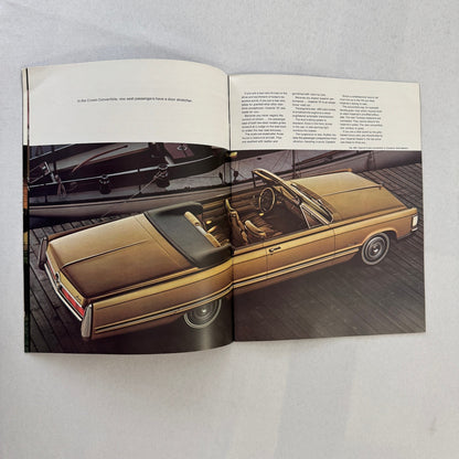 1967 Imperial Car Sales Brochure Catalog Crown Convertible Coupe LeBaron Hardtop