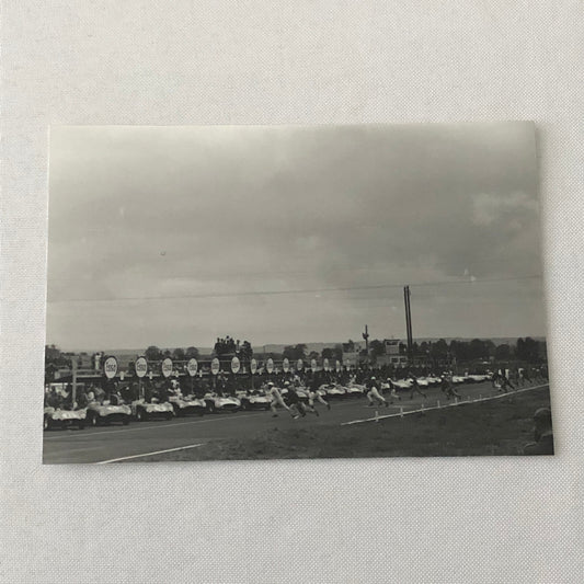 Vintage Car Racing Photo Photograph Print - 1956 Swedish Grand Prix Race ?