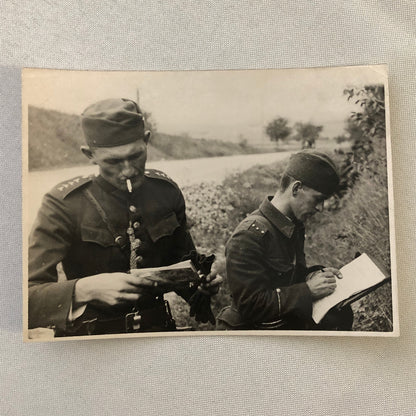Vintage Press Photo Photograph Czechoslovakia Army Military Czech Soldiers