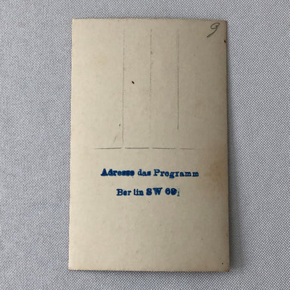 Circus Performer Real Photo Postcard Post Card RPPC Photograph Emil Sandow Trio