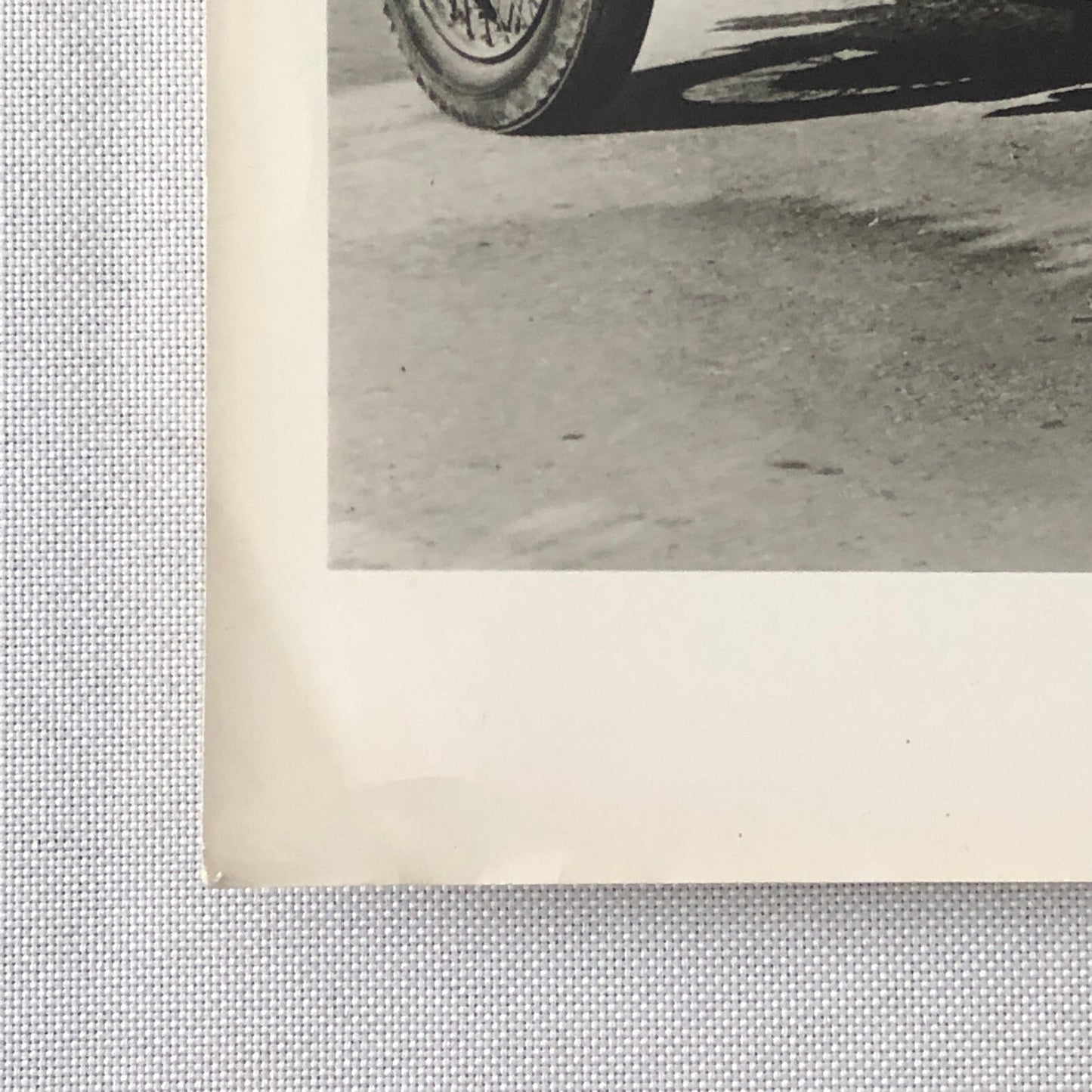 Vintage 1926 Sunbeam Car Automobile British Travel Association Photo Photograph 