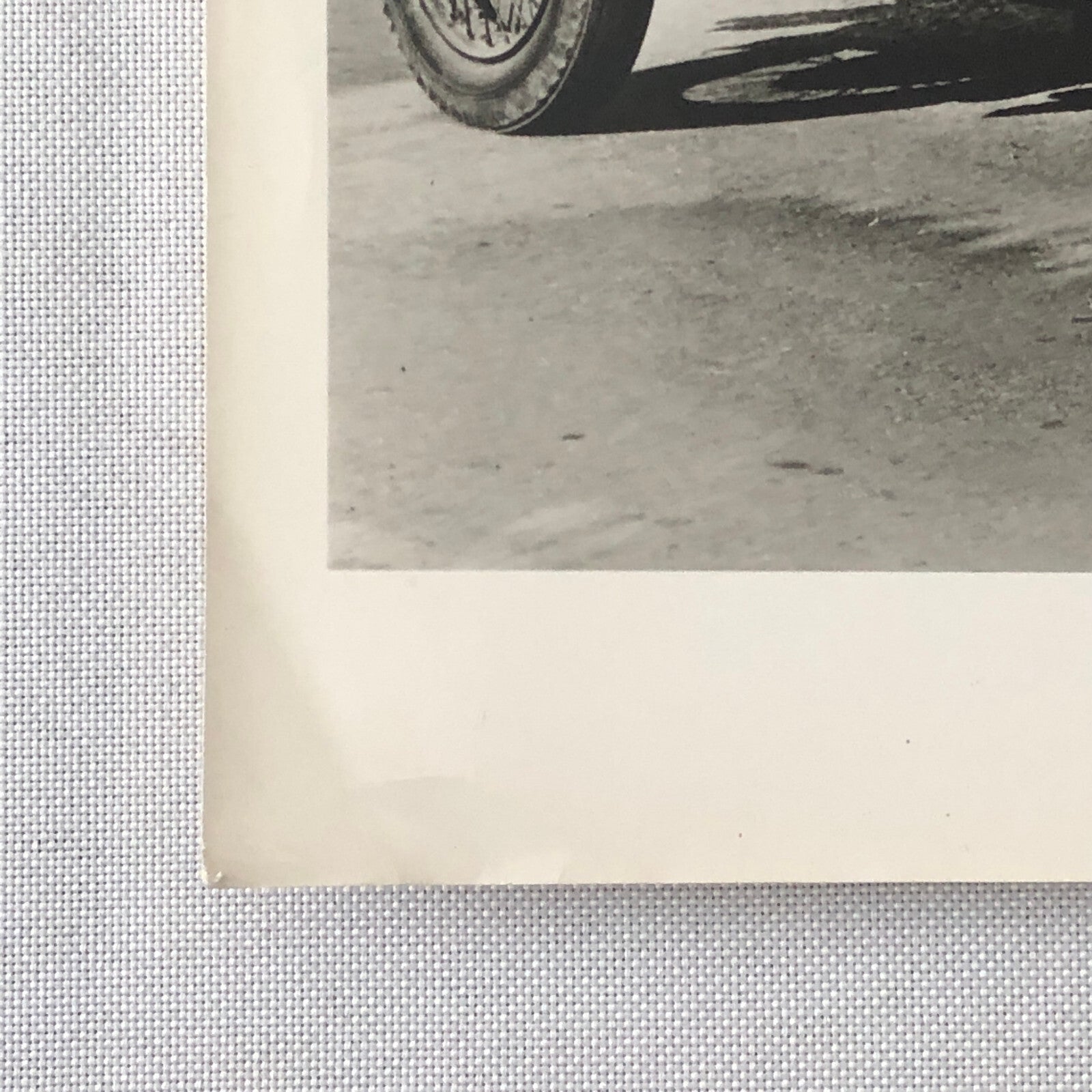 Vintage 1926 Sunbeam Car Automobile British Travel Association Photo Photograph 