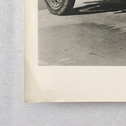 Vintage 1926 Sunbeam Car Automobile British Travel Association Photo Photograph 