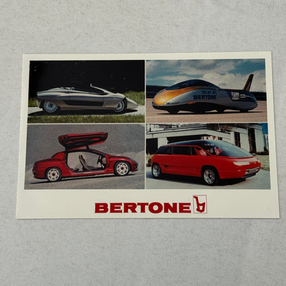 Bertone Press Kit 1998 Lamborghini Miura Countach Lancia Stratos Alfa Romeo +