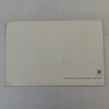1968 Buick Sales Brochure GS400 GS350 Skylark Wildcat Electra Riviera Catalog