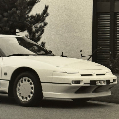 Nissan 200SX Sports Car Factory Press Photo Photograph Lot 2x Vintage