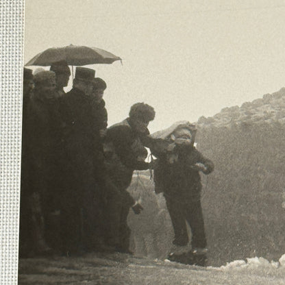 1980 Rallye Monte Carlo Press Photo Photograph DPPI Fiat Ritmo 75 Car Rally