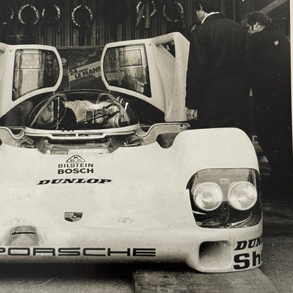 Porsche 956 Race Car Photo Photograph Print Vintage