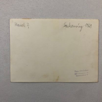 Vintage Motorcycle Racing Photo Photograph 1969 Bill Ivy