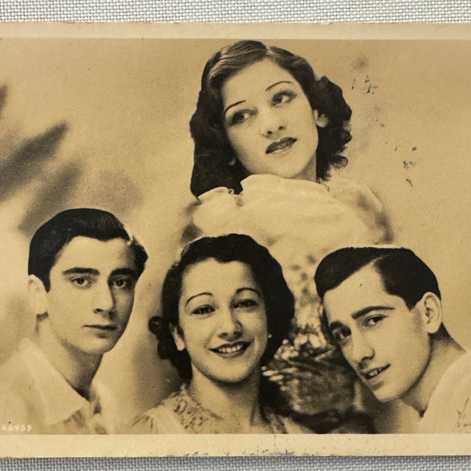 Circus Rollerskating Roller Skate Circus Act Photo Photograph Postcard Vintage