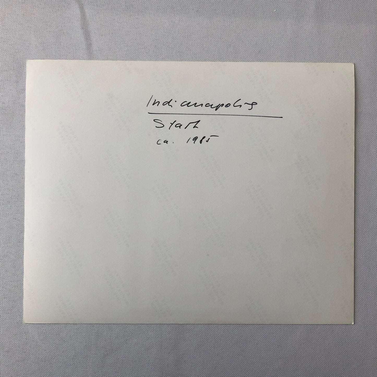 Vintage Indy Indianapolis Racing Photo Photograph 1985 Race Start