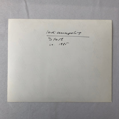 Vintage Indy Indianapolis Racing Photo Photograph 1985 Race Start