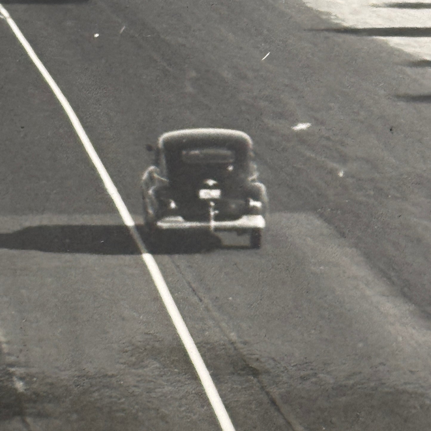 Vintage Cars on California Highway Photo Photograph Print Associated Press