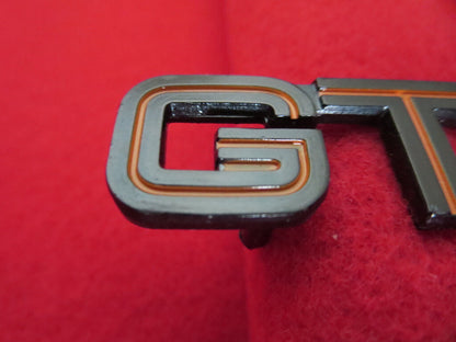 Ferrari 328 GTS Badge Emblem Logo Script - Orange Lettering - Part 61813800