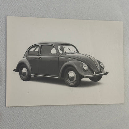 Vintage Volkswagen Beetle VW Bug Car Photo Photograph Print