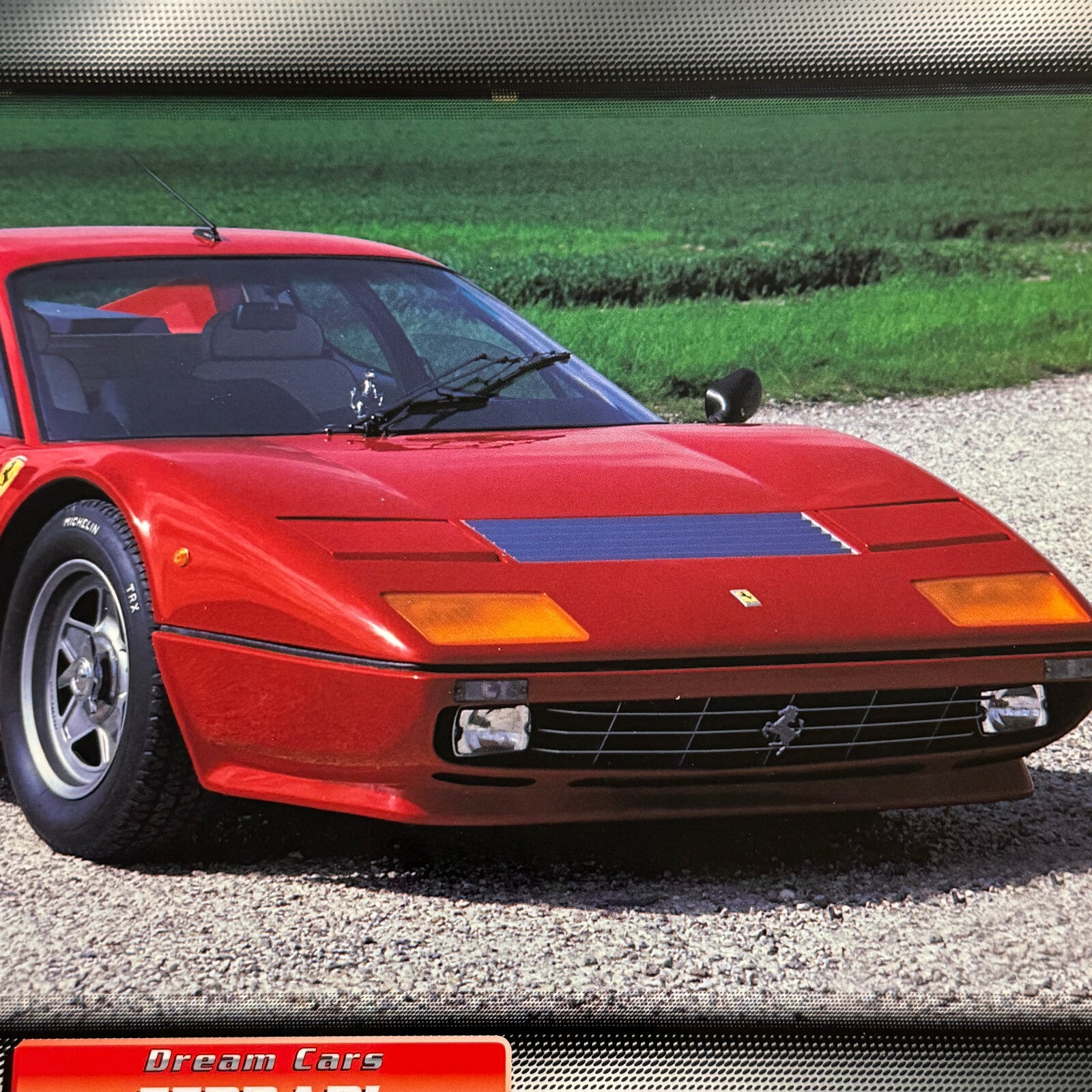 Ferrari 365 GT4 BB Dream Cars Mini Poster Card Brochure European