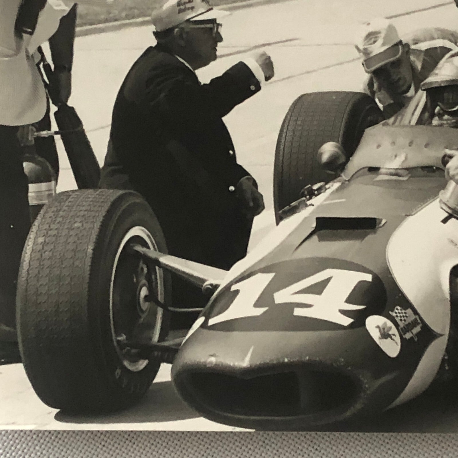 Vintage Indy 500 Indianapolis 500 1966 Racing Photo Photograph Llloyd Ruby